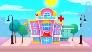 Мультики для детей как Настя попала в игру Furry Pet Hospital | Настя лечит животных
