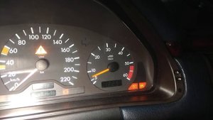 Как снять ошибку EPC. Мерседес W210