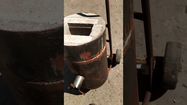 печ для плавки алюминия и для ковки . смотреть онлайн