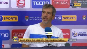 Gastón Ramondino y Mauricio Soria hicieron una valoración puntualizada del ⚽clásico cochabambino.