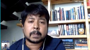 LitFestx: Samit Basu with Kumaar Bagrodia
