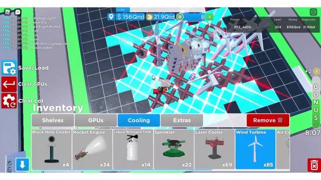 Best and Highest cooling system | Dogecoin Mining Tycoon Roblox смотреть онлайн