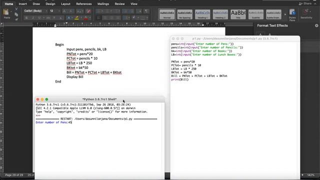 Python Control Structures Basics   AL ICT   English Medium P2