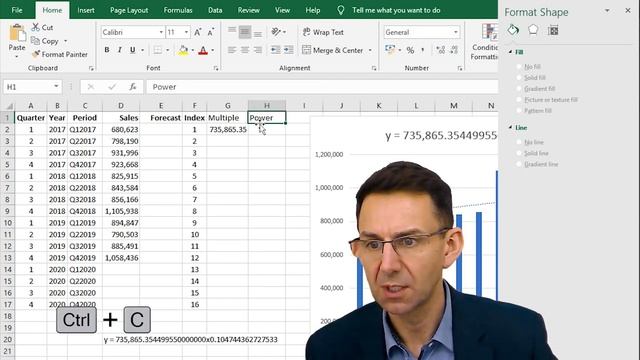 How to Forecast with Excel Chart Trendlines