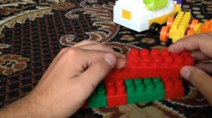 КАК  ПОСТРОИТЬ ГРУЗОВИК С ПРИЦЕПОМ поделки из конструктора