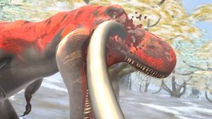 Mammoth VS T rex : Dinosaurs Battle Special #pong1977