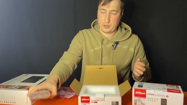 Установка домофона Dahua DHI-VTO2311R-WP и DHI-VTO2211G-P. Распаковка домофона #dahua #wifi смотреть онлайн