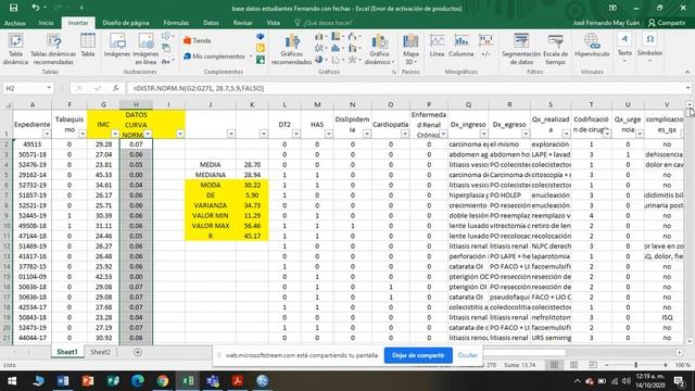 CREACIÓN DE CURVA DE DISTRIBUCIÓN NORMAL EN EXCEL Y OBTENCION DE CURTOSIS смотреть онлайн
