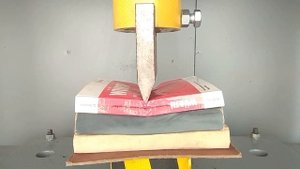 ГИДРАВЛИЧЕСКИЙ ПРЕСС ПРОТИВ КНИГ | давить вещи ПРЕССОМ АСМР
