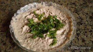 БАБА ГАНУШ. ЕГИПЕТСКОЕ БЛЮДО. САЛАТ ИЗ БАКЛАЖАН.