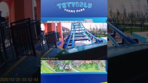TETYSBLU(Rixos Waterworld Aktau) Риксос Актау, водный аттракцион разгоняет скорость до 100 км в час