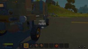 Лучшая машина для НОВИЧКОВ в Scrap Mechanic Survival