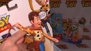 Обзор игрушки Вуди шериф говорящий пластиковый.