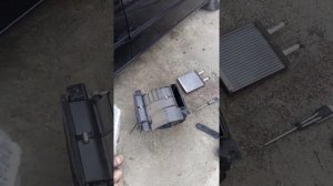 hyundai accent замена радиатора печки