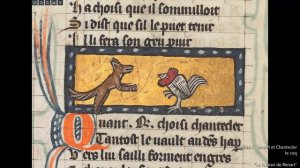 "Le Roman de Renart". Chapitre 7 : Renart et Chantecler le coq