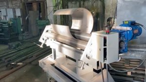 Толстый металл на вальцах прокат обечайки для банной печи.