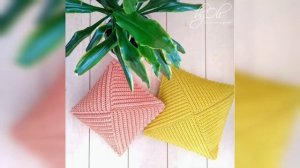 Мои вязанные подушки за шесть лет . 31 идея! _ My knitted pillows for six years. 31 ideas!