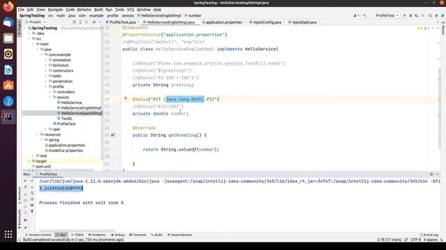 Spring Framework Java - Spring Expression Language (Язык вычисляемых выражений SpEL) смотреть онлайн