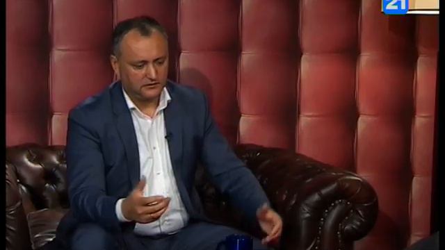 Игорь Додон в программе «Вечерний разговор»