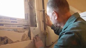 Облицовка плиткой оконных откосов ч.1