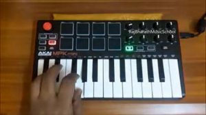 Bahubali 2 (බාහුබලී 2) Intro BGM cover by music mini keyboard