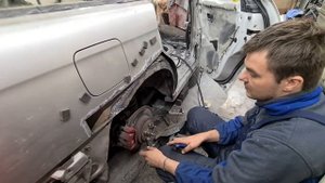 РЕМОНТ АРОК НА SUBARU. ЧАСТЬ 2