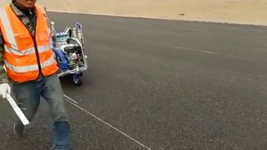 HYVST OTM-1700 машина для нанесения дорожной разметки