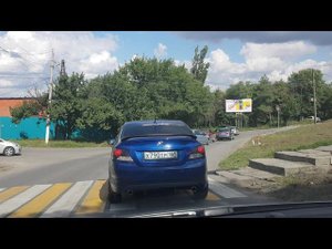 Hyundai Solaris с двумя выхлопными трубами