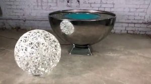 Стильный современный фонтан "Universe" для интерьера и сада в магазине Lago-Verde.ru