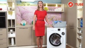 Видеообзор стиральной машины Hotpoint-Ariston RSM 601 W (RST 601 W) с экспертом «М.Видео»