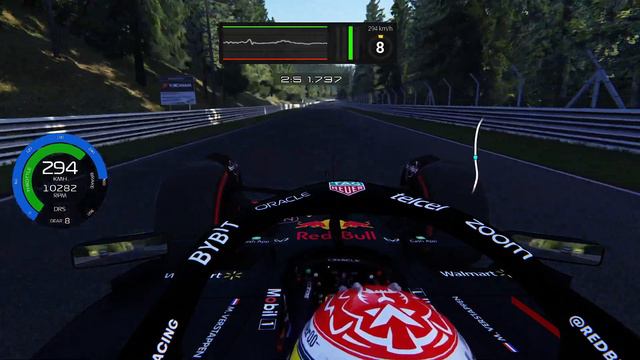Red Bull RB19 flying lap on Nordschleife|Assetto Corsa| Moza R5 Gameplay