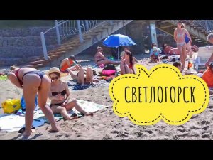 Светлогорск 2021. Пляж, еда и что посмотреть?. Балтийское море.