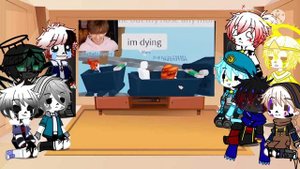Au sans react to Flamingo Roblox (Gacha life/club)