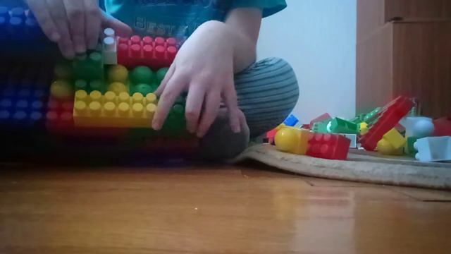как построить танк Маус из конструктора полесье