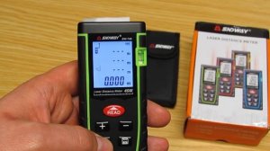 Дальномер SNDWAY, лазерный дальномер, обзор, точность, тест.