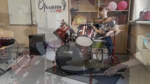 Кавер версия на барабанах "Show must go on" QUEEN