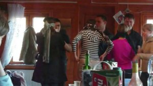 Рисунки с завязанными глазами