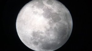 Celestron Nexstar 6 se veiw of Moon using Gosky camera adapter, With and without cloud cover