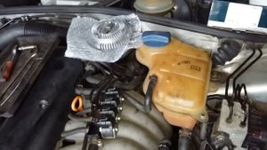 Вязкостная муфта (вискомуфта) замена. Passat B5 ADR 1.8 1998 г.