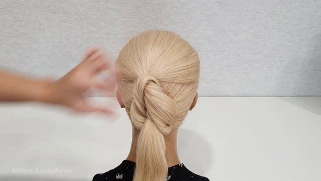 Простая прическа на каждый день.Быстрые Красивые прически пошагово.Simple hairstyle for every day.