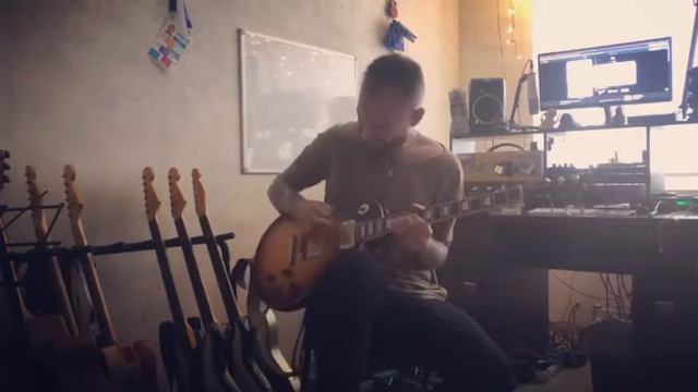 Guitar-Gibson Leas Paul R8, Amp- Swart Atomic Space Tone смотреть онлайн