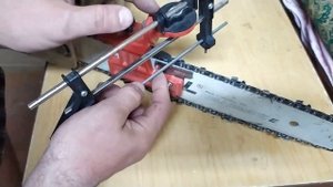 Ручной станок для заточки цепи бензопилы