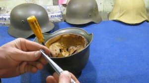 Установка подшлемника в немецкую каску. Хитрости и тонкости