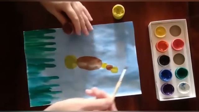 Рисование в средней группе на тему: Крайнова Мария Александровна.