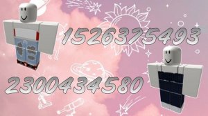 ?♡ Roblox pants and shirt codes/ clothes ids for girls ♡☆? the codes are for games