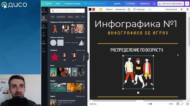 Сервисы для визуализации учебного материала. Учимся создавать инфографику