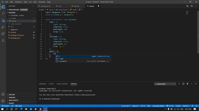 Section 3.1 || creating user schema using mongoose || MERN COURSE IN TAMIL смотреть онлайн