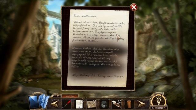 Lets Play Mystery of Neuschwanstein Blind Part 9 - Startschwierigkeiten