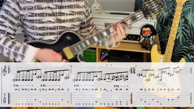 CANNIBAL CORPSE "Inhumane Harvest" Full Guitar TUTORIAL/LESSON (Solo&Rhythm) w/TABS (On Screen & GP