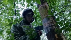 Одиночный поход в лес с ночёвкой на велосипеде | Первый опыт | День рождения в палатке